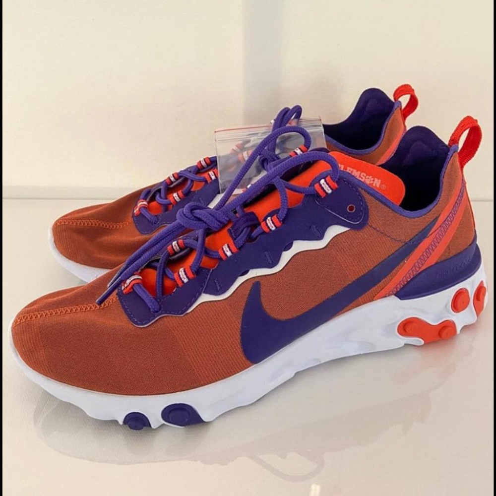 Nike React Element 55 Clemson University